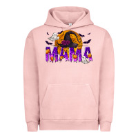 Pigment Salmon Halloween Mama Urban Hoodie - texasbilliewilder