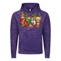 Cloud Purple mexican gnomes coffee cups Vintage Hoodie - Zillion Design Studio