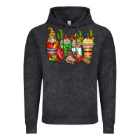 Vintage Black mexican gnomes coffee cups Vintage Hoodie - Zillion Design Studio