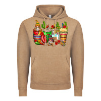 Vintage Coffee mexican gnomes coffee cups Vintage Hoodie - Zillion Design Studio