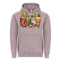 Vintage Zinc mexican gnomes coffee cups Vintage Hoodie - Zillion Design Studio