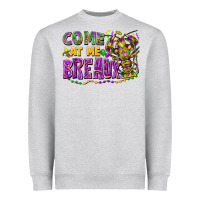 Heather Grey come at me breaux Heavyweight Sweatshirt - FaDigitalArtStudio