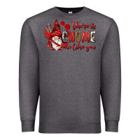 Charcoal Heather there is gnome one like you Premium Sweatshirt - NancyCooperArtShop