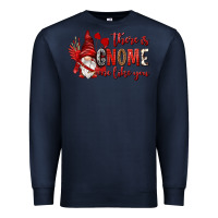 Navy there is gnome one like you Premium Sweatshirt - NancyCooperArtShop