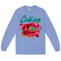 Colony Blue call me roses and pink telephone Long Sleeve Tee - AdoDesignShop