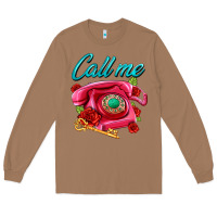 Toasted Coconut call me roses and pink telephone Long Sleeve Tee - AdoDesignShop