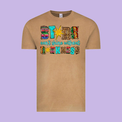 Stars Cant Shine Without Darkness Vintage Tee Designed By Hra Design Shop