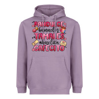 Lavender pandulce bunuelos tamales abuelita cafecito Heavyweight Hoodie - MaliasSmallBusiness