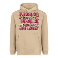 Mushroom pandulce bunuelos tamales abuelita cafecito Heavyweight Hoodie - MaliasSmallBusiness