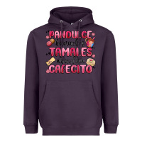 Plum pandulce bunuelos tamales abuelita cafecito Heavyweight Hoodie - MaliasSmallBusiness