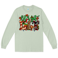 Matcha lets get lit with Christmas Long Sleeve Tee - AdoDesignShop