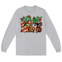 Moon Dust lets get lit with Christmas Long Sleeve Tee - AdoDesignShop