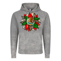 Cloud Rock mexican flag sunflower Vintage Hoodie - Zillion Design Studio