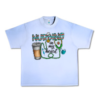 Grape Ice nursing İn my heart Urban Heavy Tee - CowhideDigitalArt