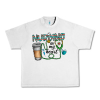 Lunar Rock nursing İn my heart Urban Heavy Tee - CowhideDigitalArt