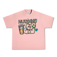 Salmon nursing İn my heart Urban Heavy Tee - CowhideDigitalArt