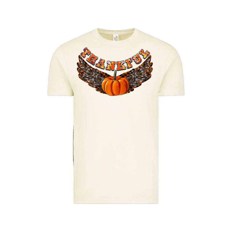 Thankful Vintage Tee by CowhideDigitalArt | Teevron