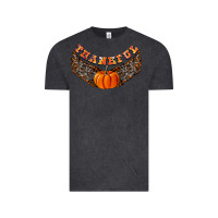 Vintage Black Thankful Vintage Tee - CowhideDigitalArt