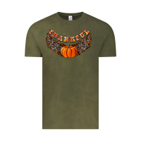 Vintage Olive Thankful Vintage Tee - CowhideDigitalArt
