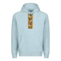 Blue Mist fall gnomes pen wrap Premium Hoodie - Artiststas
