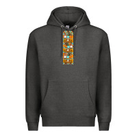 Charcoal Heather fall gnomes pen wrap Premium Hoodie - Artiststas