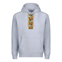 Heather Grey fall gnomes pen wrap Premium Hoodie - Artiststas