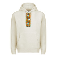 Oatmeal Heather fall gnomes pen wrap Premium Hoodie - Artiststas