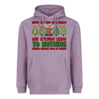 Lavender where the tree tops glisten Heavyweight Hoodie - MaliasSmallBusiness