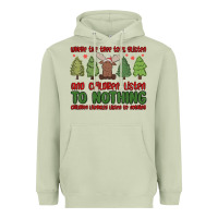 Matcha where the tree tops glisten Heavyweight Hoodie - MaliasSmallBusiness