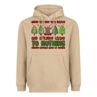 Mushroom where the tree tops glisten Heavyweight Hoodie - MaliasSmallBusiness