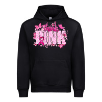 Foreset Green Think pink Urban Hoodie - NancyCooperArtShop