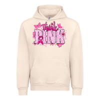 Sandshell Think pink Urban Hoodie - NancyCooperArtShop