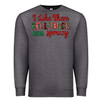 Charcoal Heather i like them real thick and sprucy Premium Sweatshirt - MaliasSmallBusiness