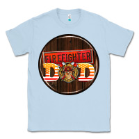Dusty Blue firefighter coasters Classic Tee - AdoDesignShop