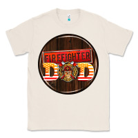 Natural firefighter coasters Classic Tee - AdoDesignShop