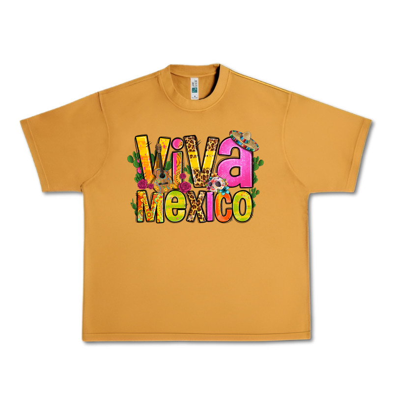 Viva Mexico Long Live Mexico Urban Heavy Tee by FaDigitalArtStudio | Teevron