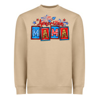Mushroom American mama Heavyweight Sweatshirt - Neo Western