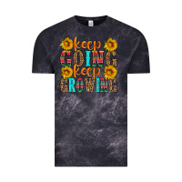 Cloud Black keep going keep growing Vintage Tee - HRA Design Shop