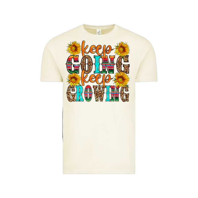 Keep Going Keep Growing Vintage Tee by HRA Design Shop | Teevron