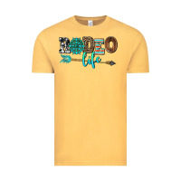 Vintage Mustard rodeo life with gemstone Vintage Tee - AdoDesignShop