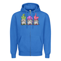 True Royal easter gnomes spring Zipper Hoodie - Jasminsmagicworld