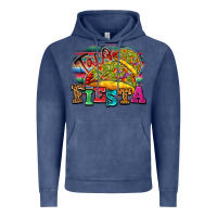 Vintage Denim Taco Fiesta Vintage Hoodie - texasbilliewilder