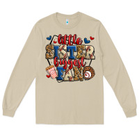 Mushroom little sister biggest fan baseball Long Sleeve Tee - Jasminsmagicworld