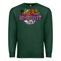 Sports Green small town big spirit basketball Premium Sweatshirt - NancyCooperArtShop