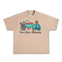 Burro peace love nursing Urban Heavy Tee - CowhideDigitalArt
