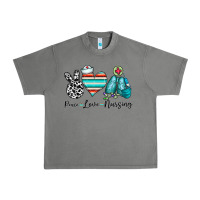 Tornado peace love nursing Urban Heavy Tee - CowhideDigitalArt