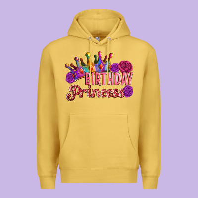 Birthday Princess Premium Hoodie Designed By Artiststas
