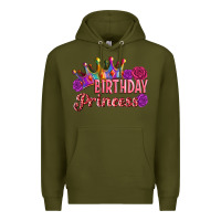 Army Green birthday princess Premium Hoodie - Artiststas