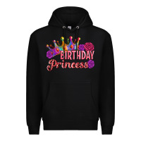 Black birthday princess Premium Hoodie - Artiststas