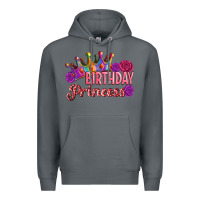Rock birthday princess Premium Hoodie - Artiststas